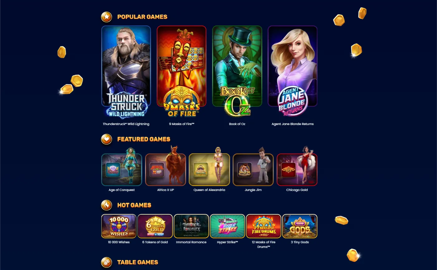 Top games to play at Yukon Gold Casino rewards