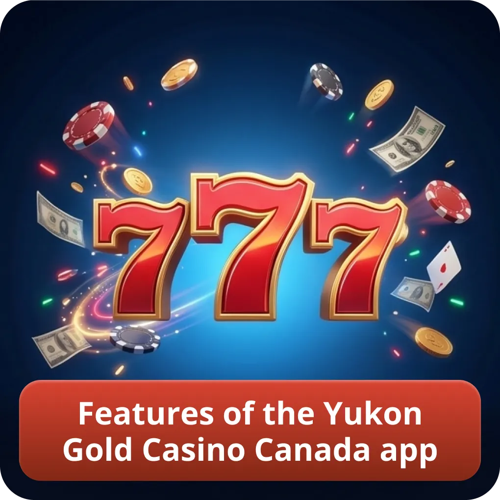 Features of the Yukon Gold Casino Canada app