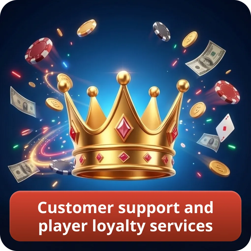 Customer support and player loyalty services