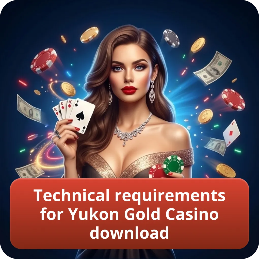 Technical requirements for Yukon Gold Casino download